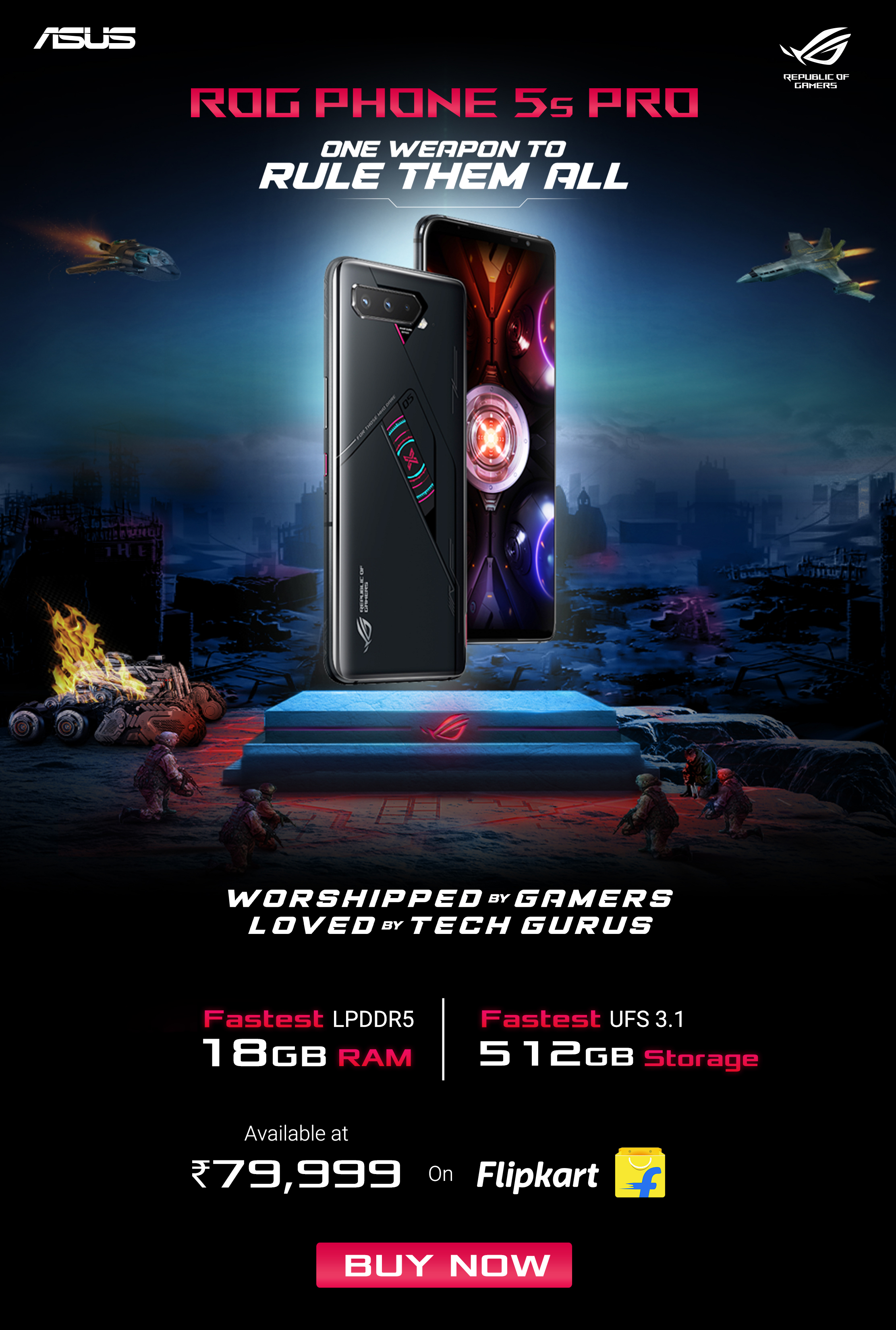 ROG Phone 5s Pro | Phones | ROG India